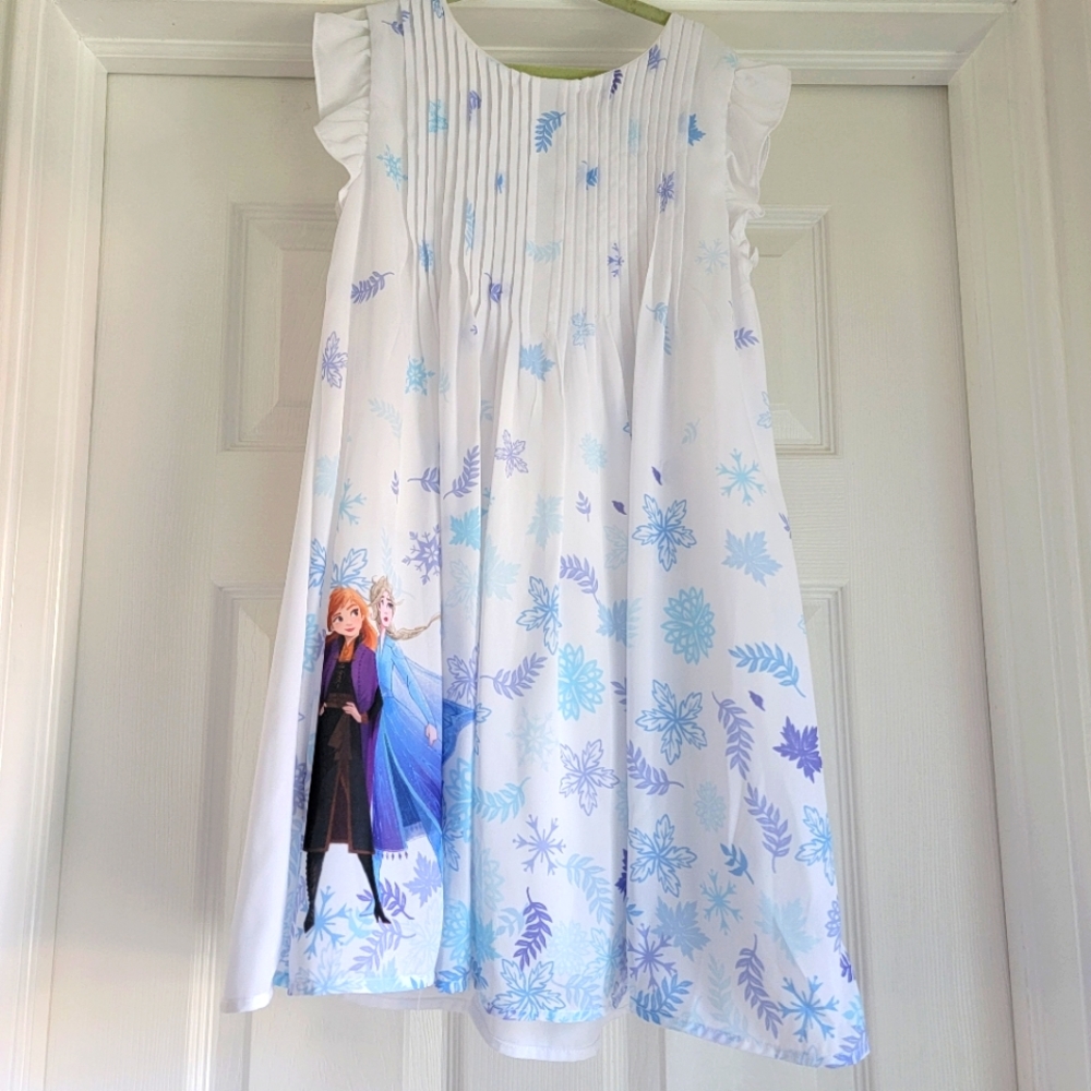 Disney Frozen Anna and Elsa Dress size 7